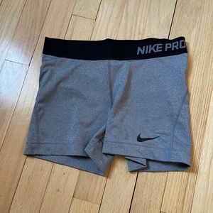 Nike Pro Dri Fit Shorts - Grey - Medium